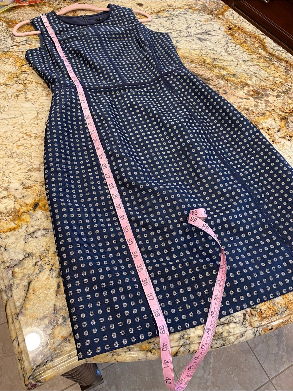 J. CREW AC900 Paneled Sheath Dress 6T - Picture 7 of 11